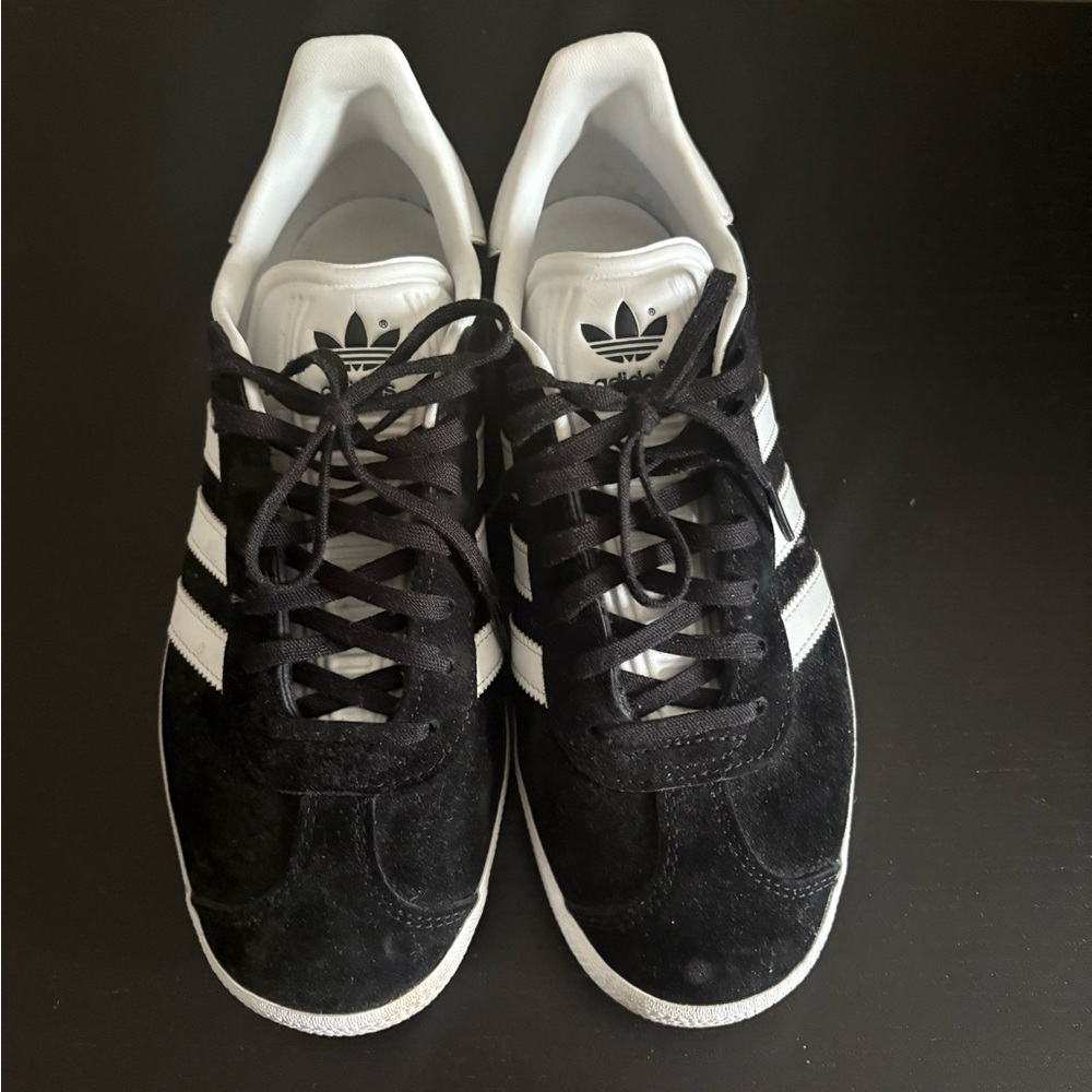 Adidas Classic Black and White Trainers